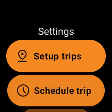 Settings Screen